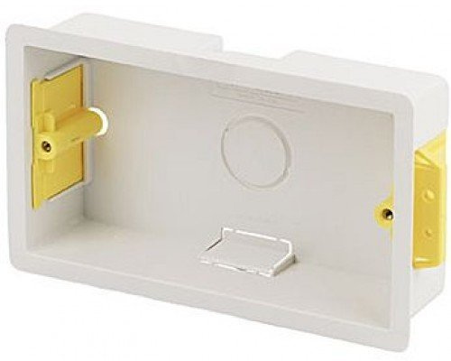 Appleby Pack of 5 x SB629 2 Gang 35mm Dry Lining Wall Boxes