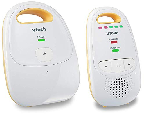 VTech Moniteur Audio amélioré pour bébé avec Batterie Rechargeable, Longue portée et Son cristallin