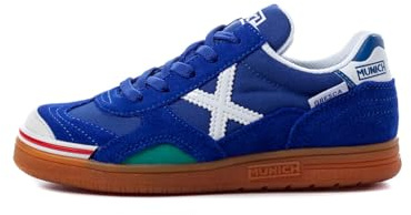 Munich Gresca Kid's, Zapatillas de deporte Unisex niños, Azul, 38 EU