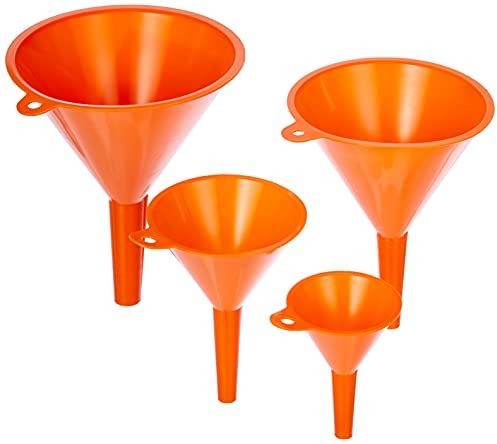 Carpoint Pressol 0656326 Funnels Assorted, Orange