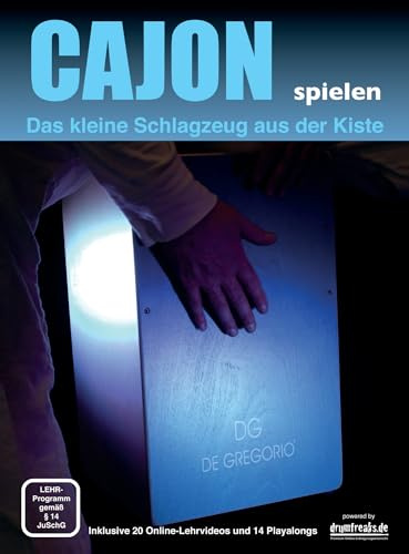 Cajon spielen - Das kleine Schlagzeug aus der Kiste, 20 Online-Lehrvideos | Cajon-Schule für Einsteiger, 14 Playalongs, 28 Seiten DIN A 4, Autor: Michael Schwager, Wissenswertes über die Cajon, Bass