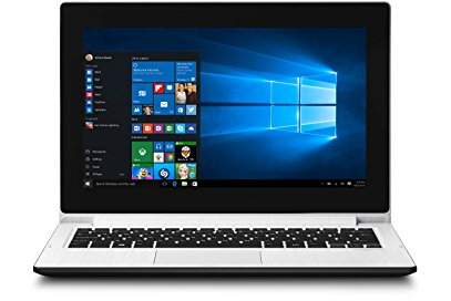 MEDION E2211T 2in1 Convertible Notebook (Intel Atom Z3735F 1.83 GHz, 64 GB interner Speicher, 2 GB RAM, Windows 10) weiß