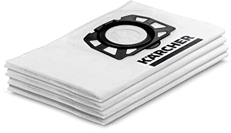 Karcher Fleece Filter Bags Replacement for WD4, WD5, WD5/P Wet & Dry Vacuums