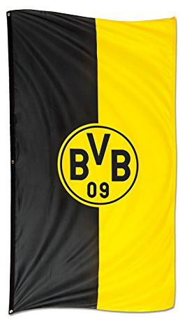 Borussia Dortmund BVB-Hissfahne im Hochformat (100 x 200 cm)