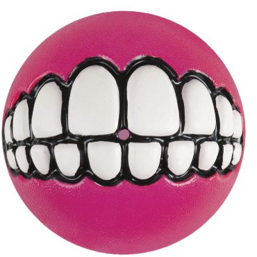 ROGZ GR04-K Grinz Ball/Spielzeug, L, rosa