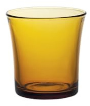 Duralex Lys Vermeil 1010DC04A0111 - Juego de 4 vasos (cristal, 160 ml), color ámbar