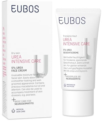 beruhigende Creme creme Per Il Gesicht Idratante Per Pelli Secche E Ruvide Ad Azione Lenitiva Eubos Urea 5% 50 Ml