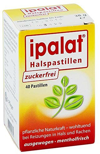 IPALAT Halspastillen zuckerf 40 St Pastillen by IPALAT