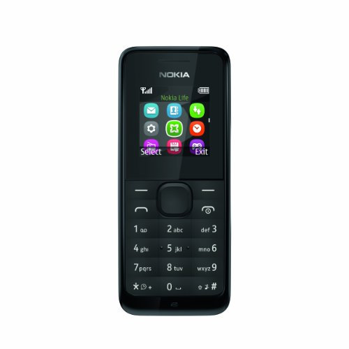 Nokia 105 Telefono Cellulare, Nero [Italia]