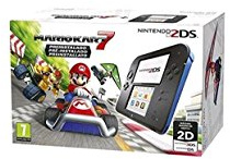 Nintendo 2DS Nero/Blu + Mario Kart 7 Preinstallato [Bundle]