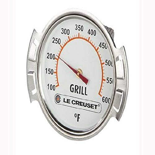 Le Creuset Ofenthermometer Grill-Thermometer edelstahl
