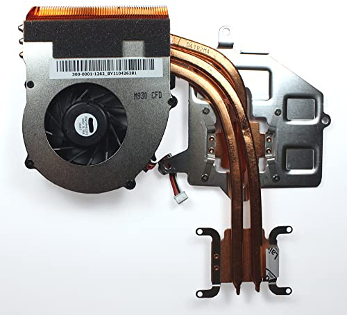 Power4Laptops Ventilateur pour Ordinateurs Portables avec radiateur Compatible avec Sony Vaio VPCF11M1E