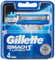 Gillette Mach3 Turbo Herren Rasierklingen, 4 Klingen