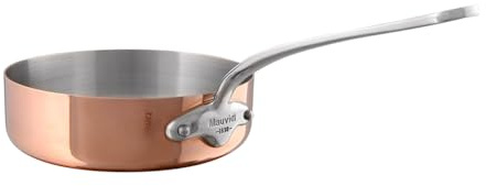 Mauviel 6111.24 M'Héritage 150S Stielsauteuse 24 cm, Edelstahlguss