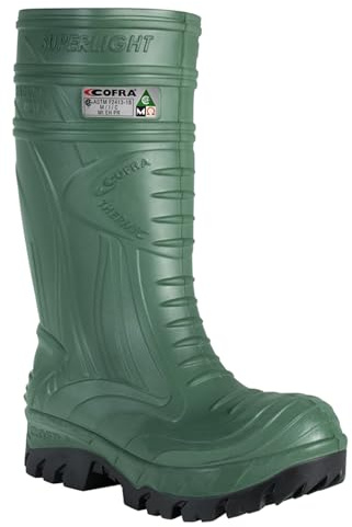 Cofra 00040-CU8.W11 Thermic Metguard EH PR Safety Boots, 11, Dark Green