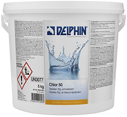5Kg Delphin Chlor 50 Tabs 20Gr.