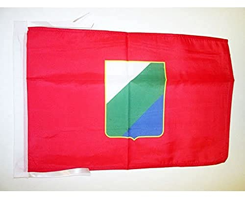 AZ FLAG Bandiera Abruzzo 45x30 cm Italiana Poliestere 100D Cordini | Uso interno ed esterno bandiera decorativa doppie cuciture e bordi rinforzati