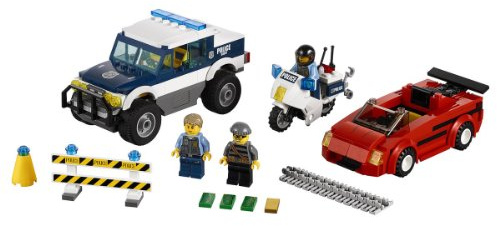 LEGO City - 60007 - Jeu de Construction - La Course Poursuite de la Police Spéciale