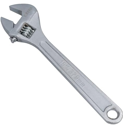15 tum (380 mm) justerbar spänne/skiftnyckel blocknyckel apa rörmokare (0–43 mm) TE205