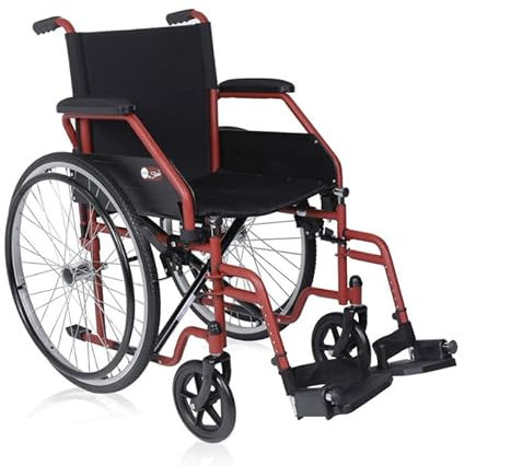 CARROZZINA PIEGHEVOLE AD AUTOSPINTA - START CP100R - Telaio: Rosso (40 cm)