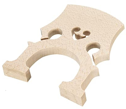 sourcing map Violonchelo Puente Arce Madera para 1/2 Violonchelo Reemplazo Instrumento Piezas