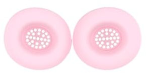 Cuscinetti auricolari Coperchio protettiva in silicone per Beats Solo 4,Cuffie Paraorecchie Guscio antipolvere Copertura pelle morbida per Beats Solo 4 padiglioni auricolari (Rosa)
