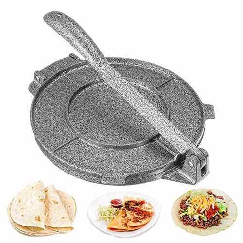 6.5in Corn Tortilla Press Aluminium Alloy Tortilla Press Maker, Tortilla Maker with Uniform Pressure for Tortillas, Biscuits, and Grilled Meats, Non - Stick