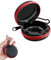 Taschenaschenbecher, Aschenbecher für Unterwegs mit Deckel, Taschenaschenbecher Geruchsdicht, Reiseaschenbecher mit Schlüsselanhänger für Outdoor, Camping