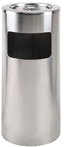 Saro 399-1004 AF 202 AS Abfallsammler/Standascher, 20 L, Edelstahl