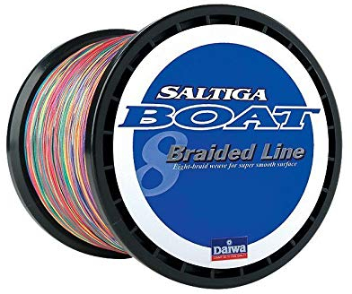 Daiwa Geflochtene Angelschnur SAB-B100LB500M Saltiga Bootgeflochtene Schnur 45,4 kg, 500 Meter