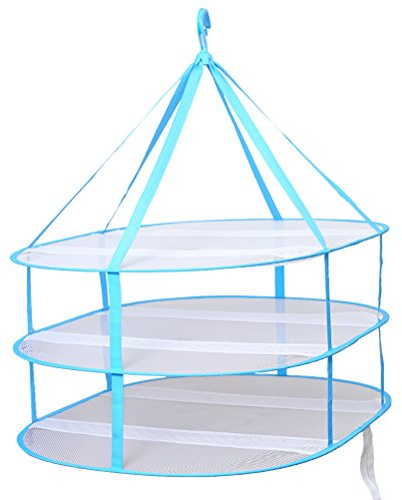 3 colgador de goteo de ropa tendedero de tela tendedero de ropa tendedero. tendedero de malla red de secado colgante a prueba de viento Secadora suéter cesta de secado red de ropa