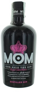 MOM GOD SAVE THE GIN - Ginebra Premium - Elaborada con Frutos Rojos - 1000 ml