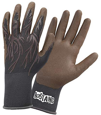 Gants de Jardinage Fins Ultra Confort Résistants à l'Abrasion ROOTS - ROSTAING- Taille 07