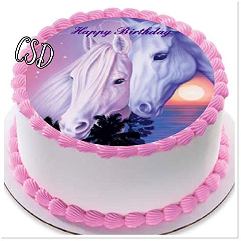 Tortenaufleger Pferd 016, Zuckerpapier, Tortenbild, Geburtstag