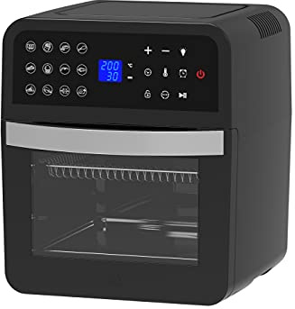 Friteuse/Four à air 12L, 1800W, 50-200°C, minuteur 60min