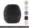 EFIXS Cordon de rechange pour stores vénitiens en bois, bambou et aluminium 2,2 mm - Noir - 10 à 25 m - 15 m