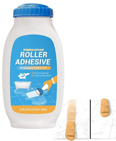 JINGLING Non-Slip Bath Paint, Non-Slip Bath Paint, Clear Non-Slip Coating for Bathroom, Transparent Non-Slip Bath Coating for Home Floors, Bathrooms, Showers