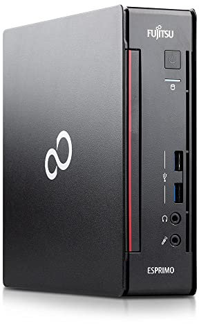 Fujitsu Mini PC Desktop Esprimo Q556, Prozessor Core i5-7400T, RAM 16 GB, SSD 240 GB, Win 11 Pro (Generalüberholt)