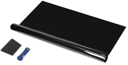 YUCHUANGYE TöNungsfolie Auto 50 * 300CM Auto Fenster Film 5%/20%/35%/50%/70% VLT Schwarz Fenster Tönung Glas Schattierung Aufkleber Sommer UV Schutz ScheibentöNungsfolie Auto(70 Percentage)