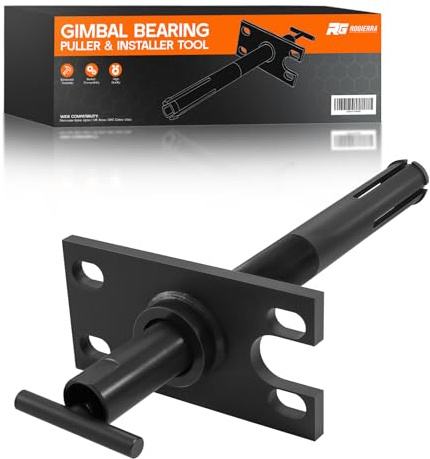 Rogierra Gimbal Bearing Puller and Installer Tool Kit for Mercruiser Alpha, Alpha 1, MR, Bravo, OMC & Volvo - Heavy Duty Carbon Steel Marine Bearing Remover/Extractor