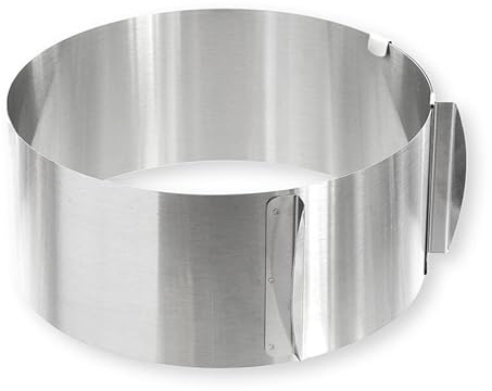 Cercle extensible en inox de 16 à 30 cm - Alice Délice