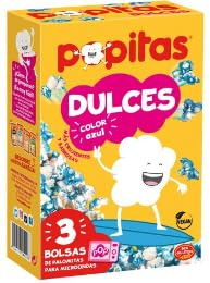 Süßes Popcorn 3er Pack à 300 g – Knusprige Snack-Popcorn für Filmabende und Partys