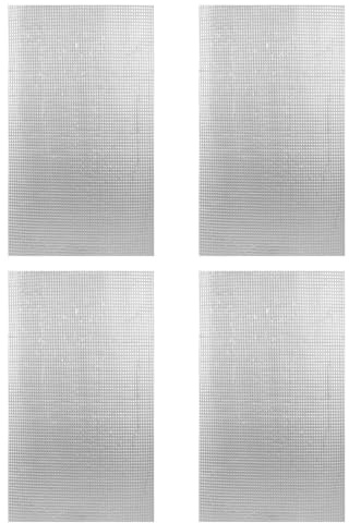 DIYEAH Lot de 4 Panneaux Muraux Insonorisants et Isolants Thermiques 50x30cm Épaisseur 10mm en Matériau Isolant Haute Performance pour Isolation Phonique et Thermique Maison, Protection