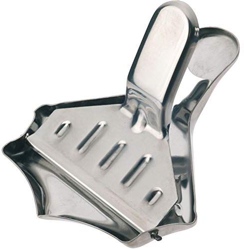 Westmark Zitronenschnitzelpresse/Kleine Zitruspresse, Rostfreier Edelstahl, 90882280