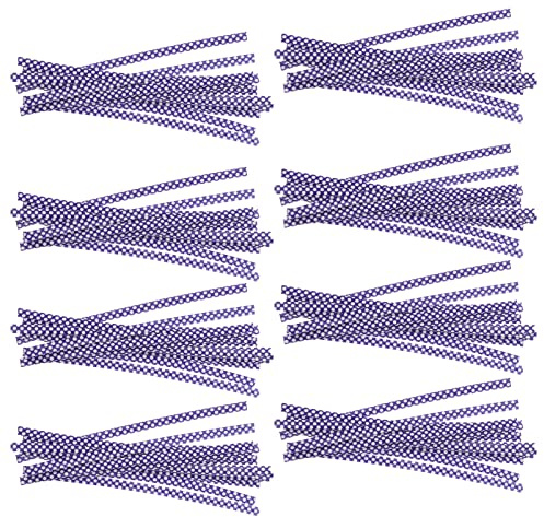 NUOBESTY 100 Stück Violette PVC Verschlussbänder für Tüten, 100 Stück | Cellophanbeutel und Bonbontüten, Party und Basteln, Leicht zu Binden und Lösen Zufällige Farbe
