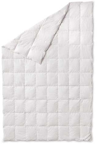 Koru Style Superior Daunendecke 135x200 Sommer – 90% Landdaunen / 10% Federn – Sommer Daunendecke 135x200 cm – Sommerdaunendecke – Made in Germany – Daunendecke Sommer - Wärmeklasse 1 (leicht)