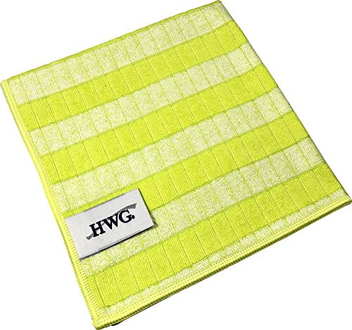 HWG® Panno in bambù – Microfibra ultra fine 40 x 40 cm (verde)