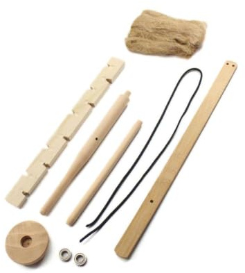 Vigcebit Bow Starting - Portable Friction Drill Starting Kit, Starting Drilling Tools Survival Accessory For Kids, Adults
