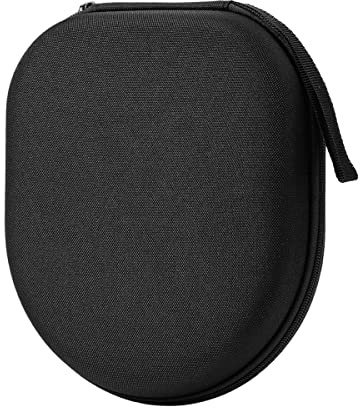 Black Large Headphone Case Universal Portable Protective Cover Pouch Bag Storage Box Protective Cover Travel Storage Bag(Case only)