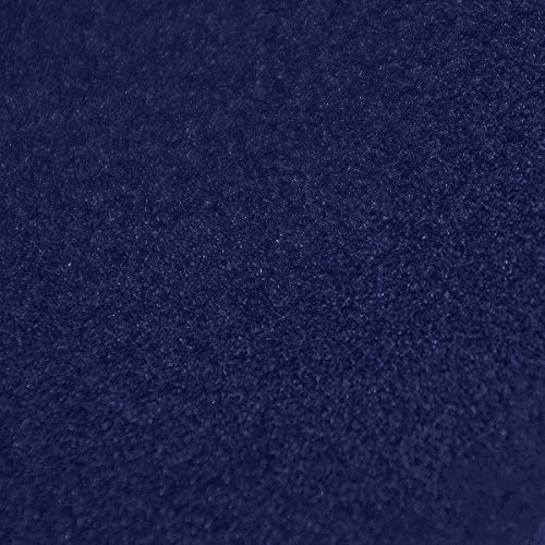 Klebefolie Möbel 45x50 cm | Folie für Möbel mit samtiger Veloursoptik für elegante Akzente | Klebefolie ideal zur Möbelrenovierung | Möbelfolie selbstklebend für DIY-Projekte | Velours Navy Blau
